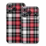 Red Plaid iPhone 18 Series Skin