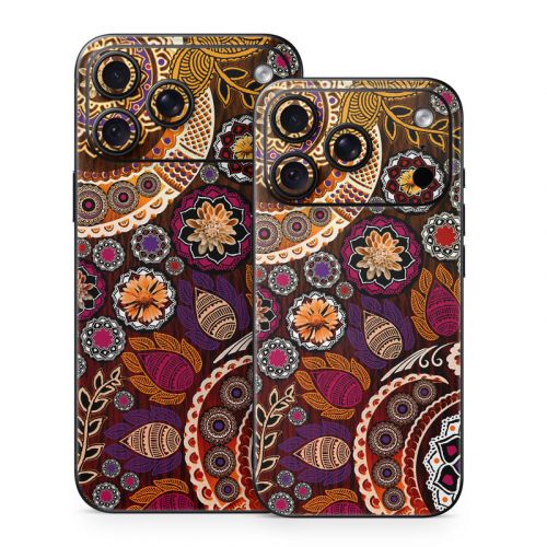 Autumn Mehndi iPhone 18 Series Skin