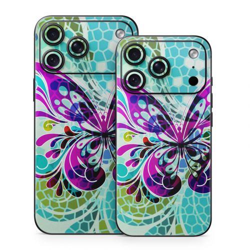 Butterfly Glass iPhone 18 Series Skin