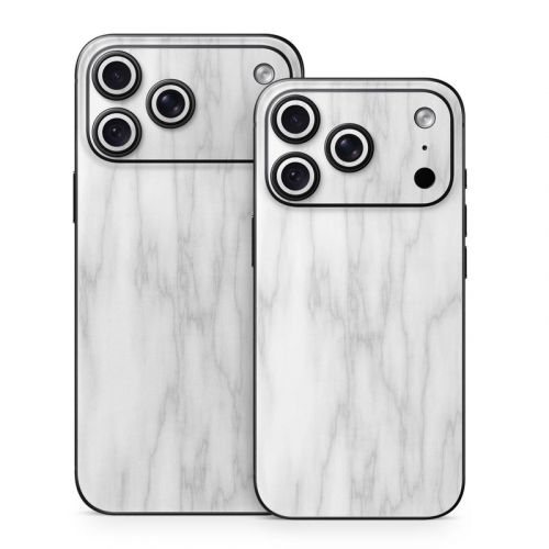 Bianco Marble iPhone 18 Series Skin