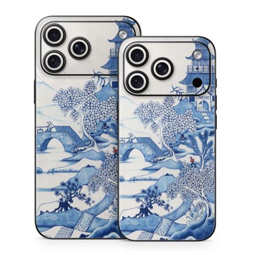 Blue Willow iPhone 18 Series Skin