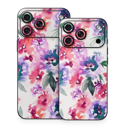 Blurred Flowers iPhone 18 Series Skin
