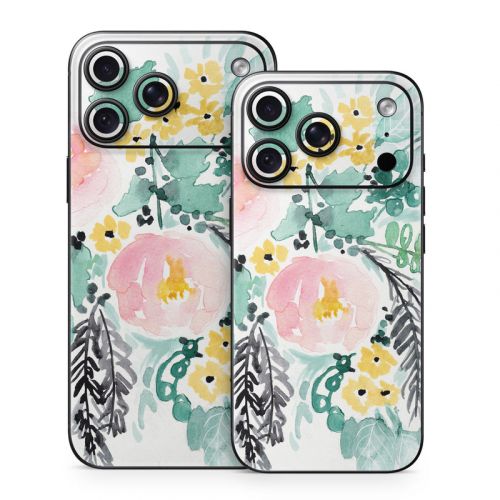 Blushed Flowers iPhone 18 Series Skin