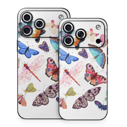 Butterfly Scatter iPhone 18 Series Skin