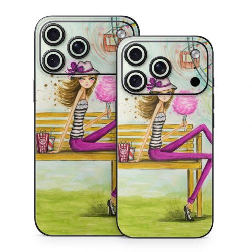 Carnival Cotton Candy iPhone 18 Series Skin