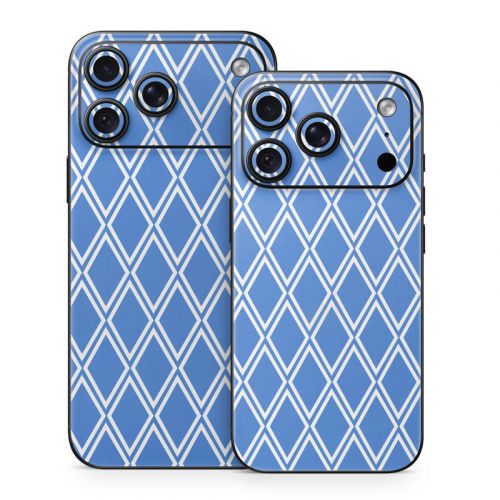 Blue Checks iPhone 18 Series Skin