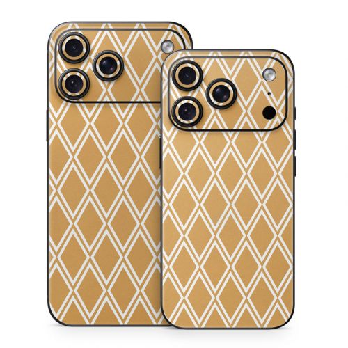 Orange Checks iPhone 18 Series Skin