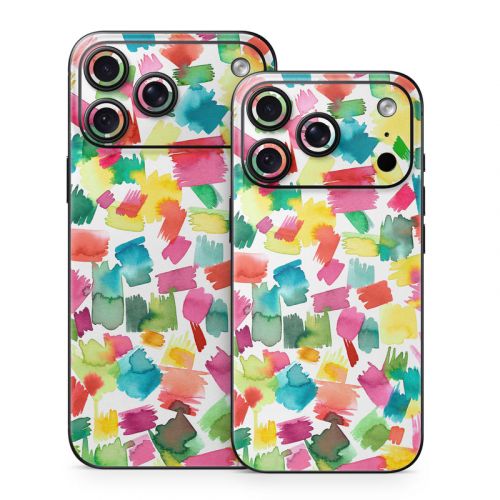 Colorful Strokes iPhone 18 Series Skin