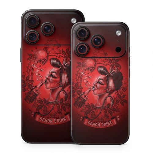 Demon Drink iPhone 18 Series Skin