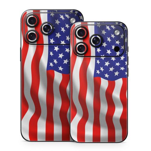 USA Flag iPhone 18 Series Skin
