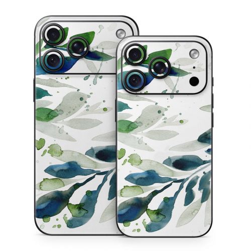 Floating Leaves iPhone 18 Series Skin