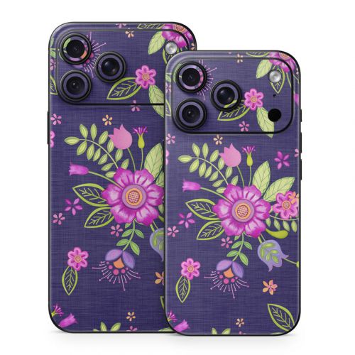 Folk Floral iPhone 18 Series Skin