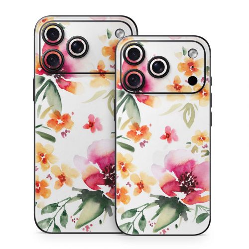 Fresh Flowers iPhone 18 Series Skin