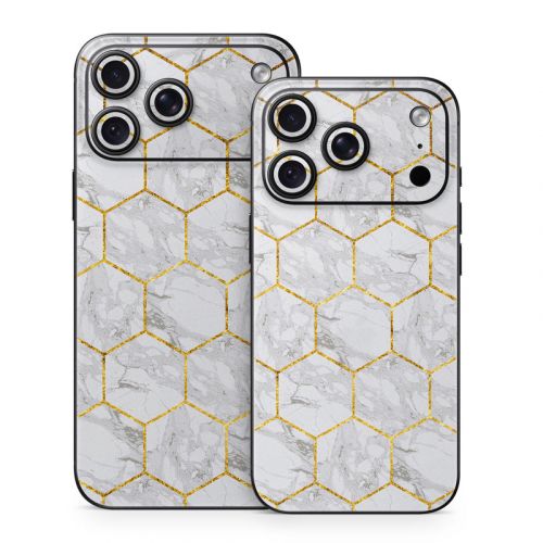 Honey Marble iPhone 18 Series Skin