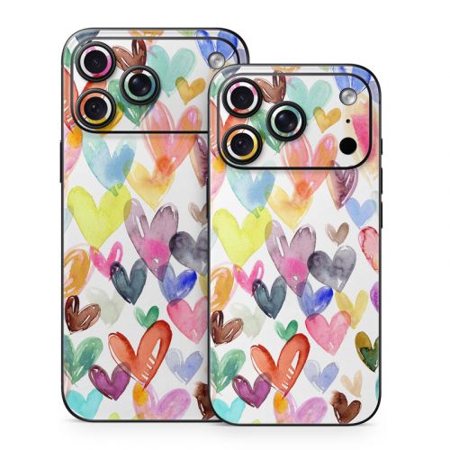Juvi Hearts iPhone 18 Series Skin