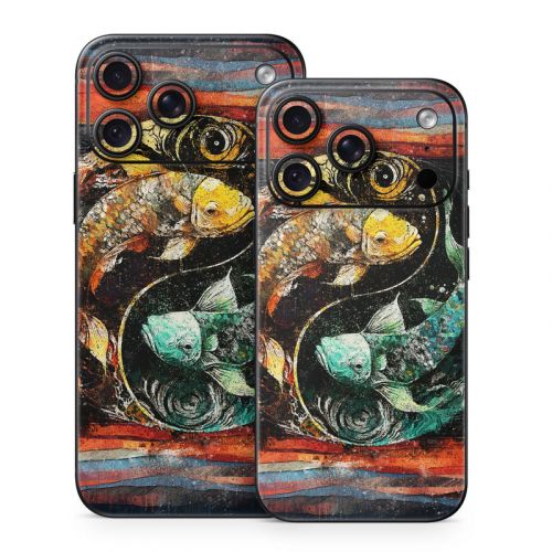 Koi Fish Yin Yang iPhone 18 Series Skin