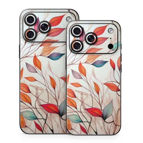 Leaf Sketches iPhone 18 Series Skin