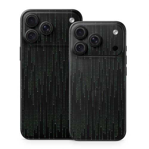 Matrix Style Code iPhone 18 Series Skin