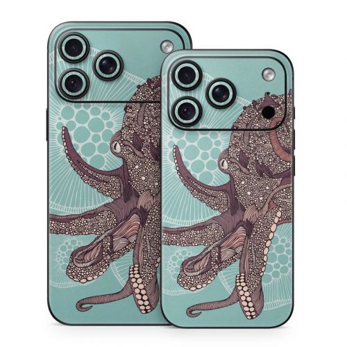 Octopus Bloom iPhone 18 Series Skin