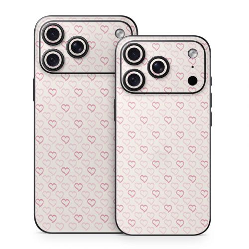 Patterned Hearts iPhone 18 Series Skin