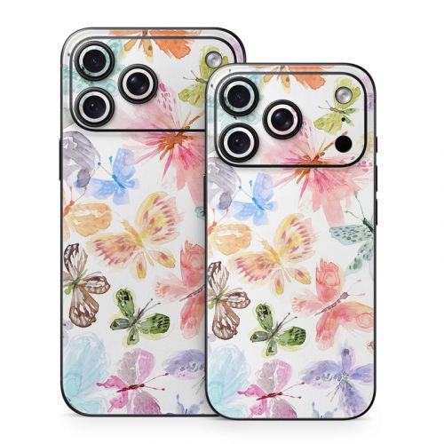 Pastel Butterflies iPhone 18 Series Skin
