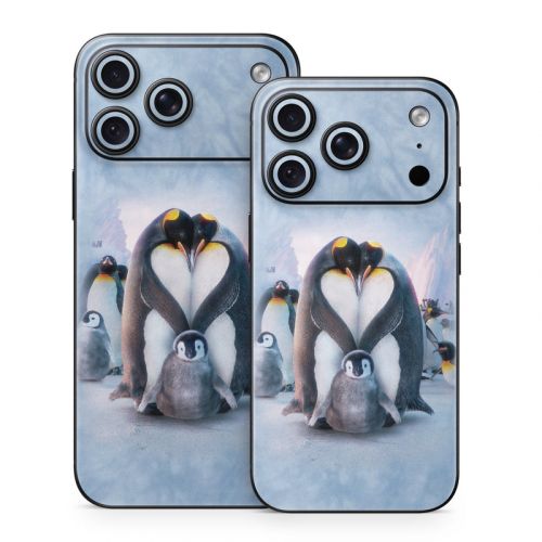 Penguin Heart iPhone 18 Series Skin
