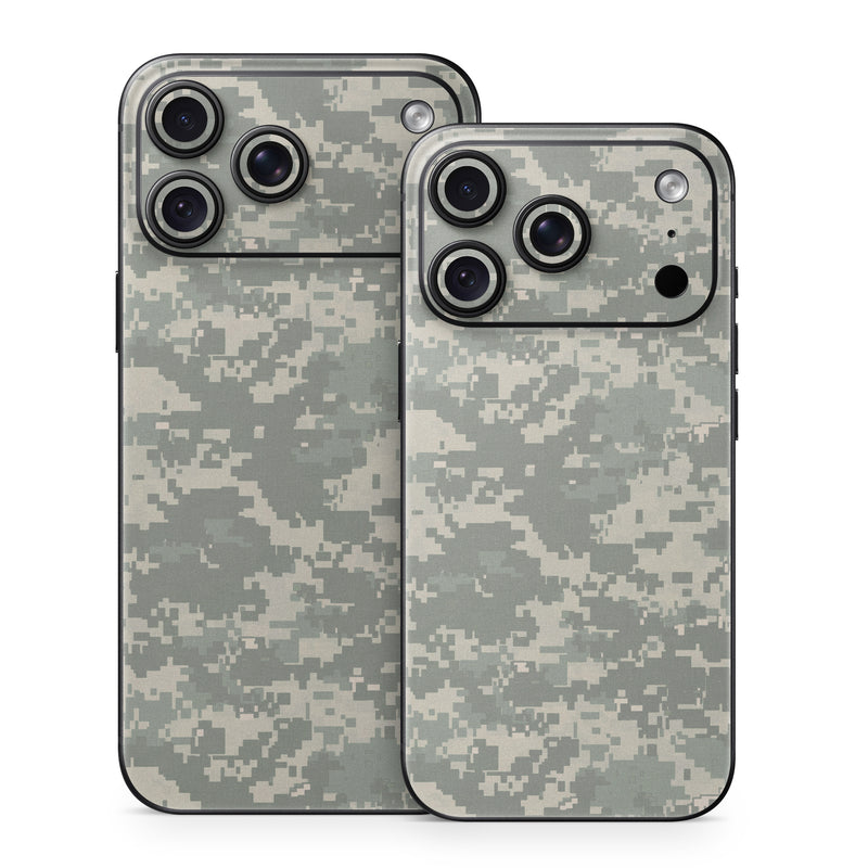 iPhone 18 Series Skin design of Military camouflage, Green, Pattern, Uniform, Camouflage, Design, Wallpaper, with gray, green colors