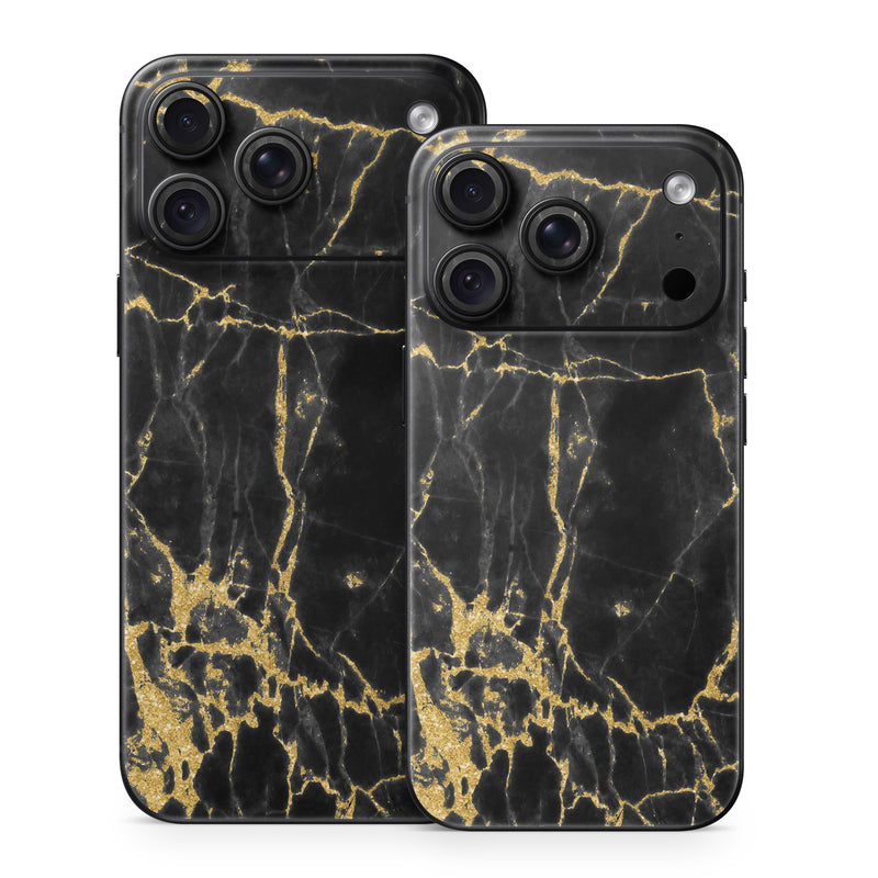 iPhone 18 Series Skin design of Black, Yellow, Water, Brown, Branch, Leaf, Rock, Tree, Marble, Sky, with black, yellow colors