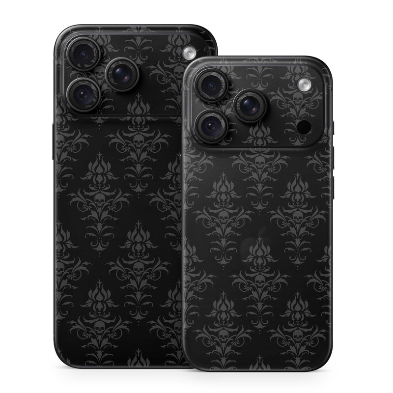 iPhone 18 Series Skin design of Black, Pattern, Design, Monochrome, Black-and-white, Darkness, Monochrome photography, Symmetry, with black, gray colors