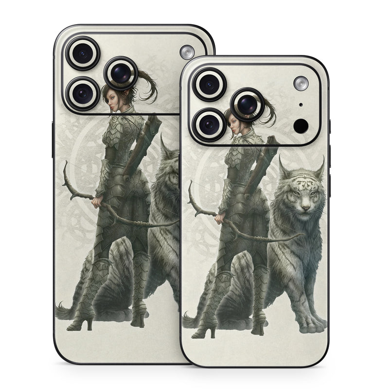 iPhone 18 Series Skin design of Illustration, Fictional character, Drawing, Woman warrior, Art, Mythology, Sketch, with gray, black, pink, yellow, green colors