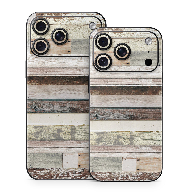 iPhone 18 Series Skin design of Wood, Wall, Plank, Line, Lumber, Wood stain, Beige, Parallel, Hardwood, Pattern, with brown, white, gray, yellow colors