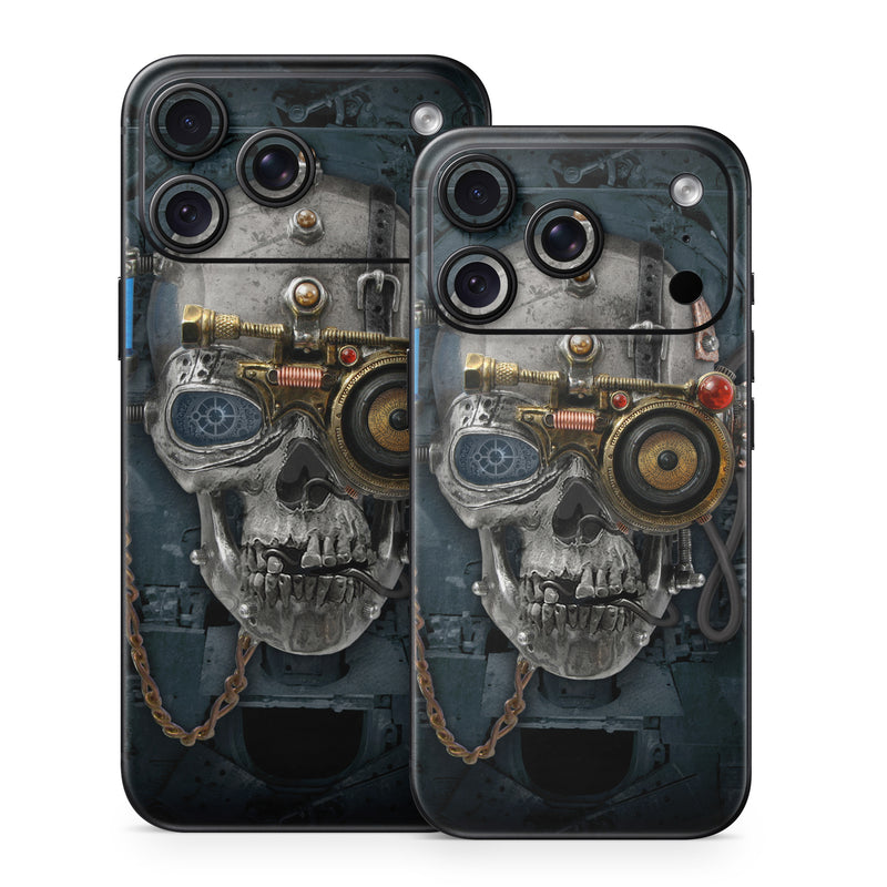 iPhone 18 Series Skin design of Engine, Auto part, Still life photography, Personal protective equipment, Illustration, Automotive engine part, Art, with black, gray, red, green colors