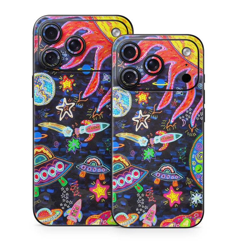 iPhone 18 Series Skin design of Pattern, Psychedelic art, Visual arts, Paisley, Design, Motif, Art, Textile, with black, gray, blue, red colors