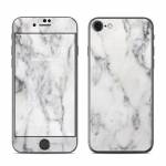 White Marble iPhone 7 Skin