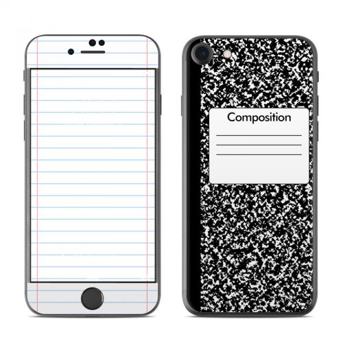 Composition Notebook iPhone 7 Skin