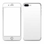 Solid State White iPhone 7 Plus Skin