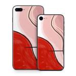 Abstract Red iPhone 8 Series Skin
