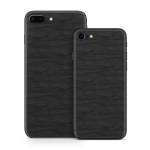 Black Woodgrain iPhone 8 Series Skin