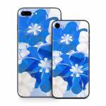 Blue Flowers iPhone 8 Series Skin