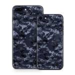 Digital Navy Camo iPhone 8 Series Skin