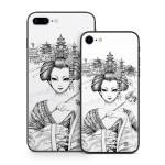 Geisha Sketch iPhone 8 Series Skin