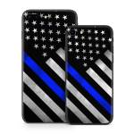 Thin Blue Line Hero iPhone 8 Series Skin