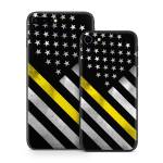 Thin Yellow Line Hero iPhone 8 Series Skin