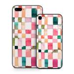 Watercolor Squares iPhone 8 Series Skin