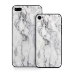 White Marble iPhone 8 Series Skin