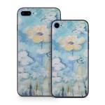 White & Blue iPhone 8 Series Skin