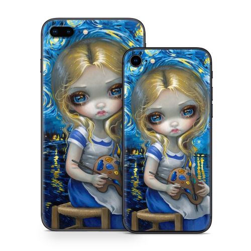 Alice in a Van Gogh iPhone 8 Series Skin