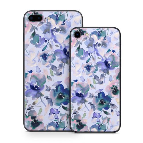 Aquatic Artistic Flowers iPhone 8 Series Skin