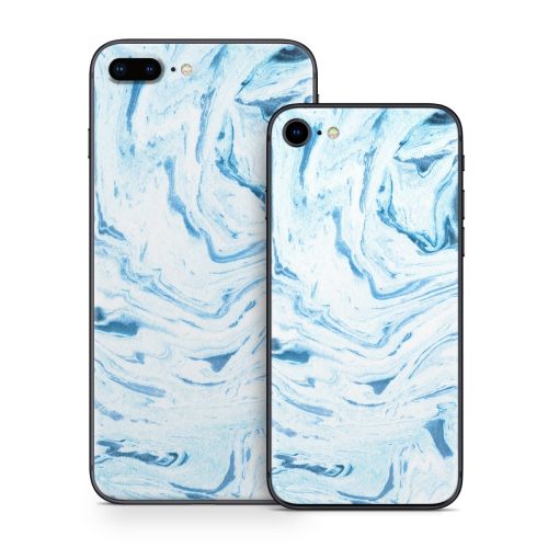 Azul Marble iPhone 8 Series Skin