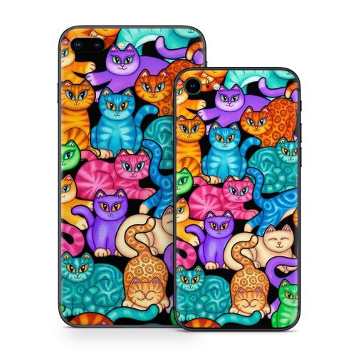 Colorful Kittens iPhone 8 Series Skin